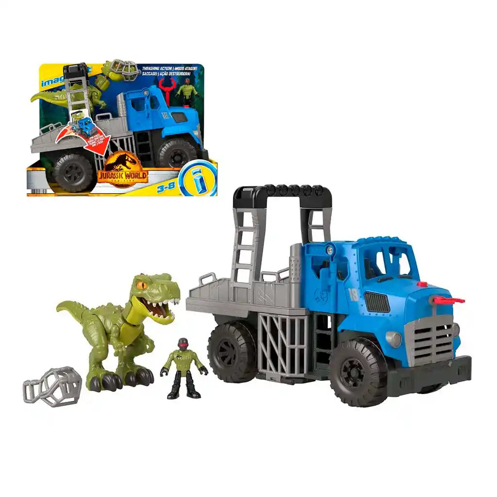 Imaginext Jurassic World Transportadora De Dinosaurios