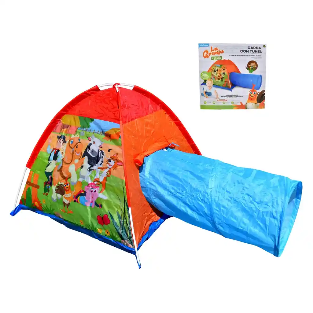 Pack Carpa Y Tunel La Granja De Zenon