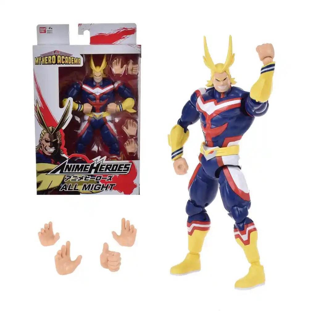 Figura 17 Cm Legendaria Anime Heroes My Hero Academia De Bandai - All Might