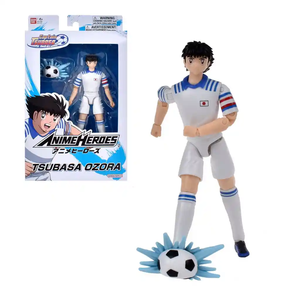 Figura Supercampeones Capitan Tsubasa 17 Cms De Bandai - Tsubasa Ozora