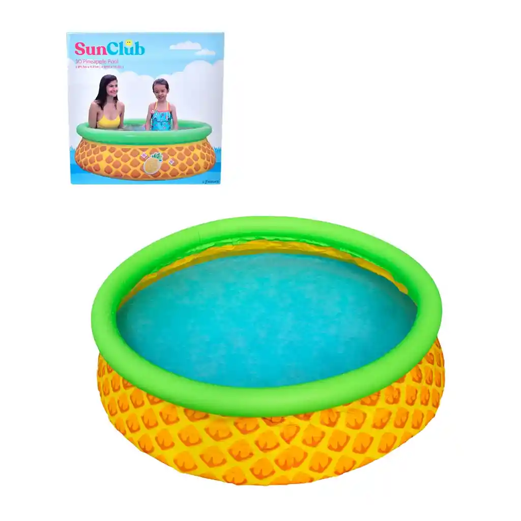 Piscina 3d De 150x41 Cm