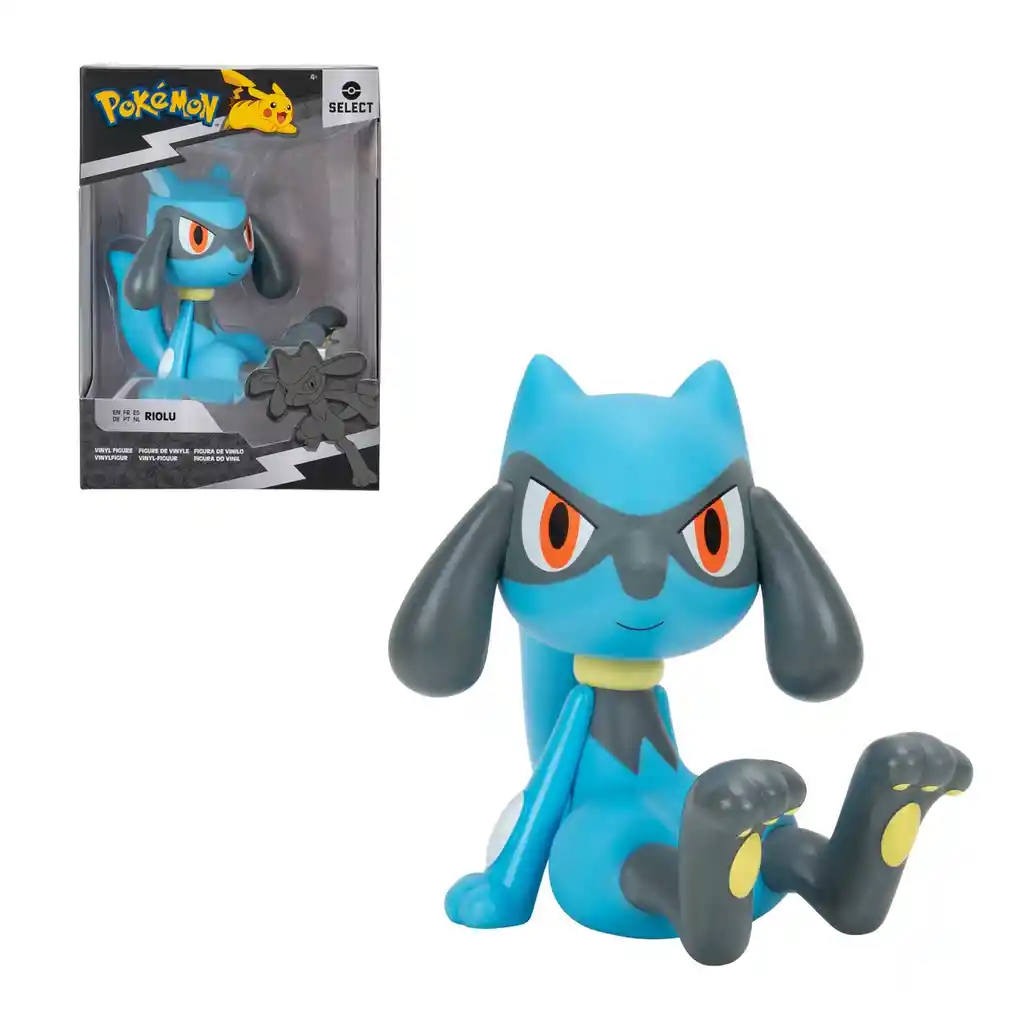 Figura Vinilo 10 Cm. Pokemon - Riolu