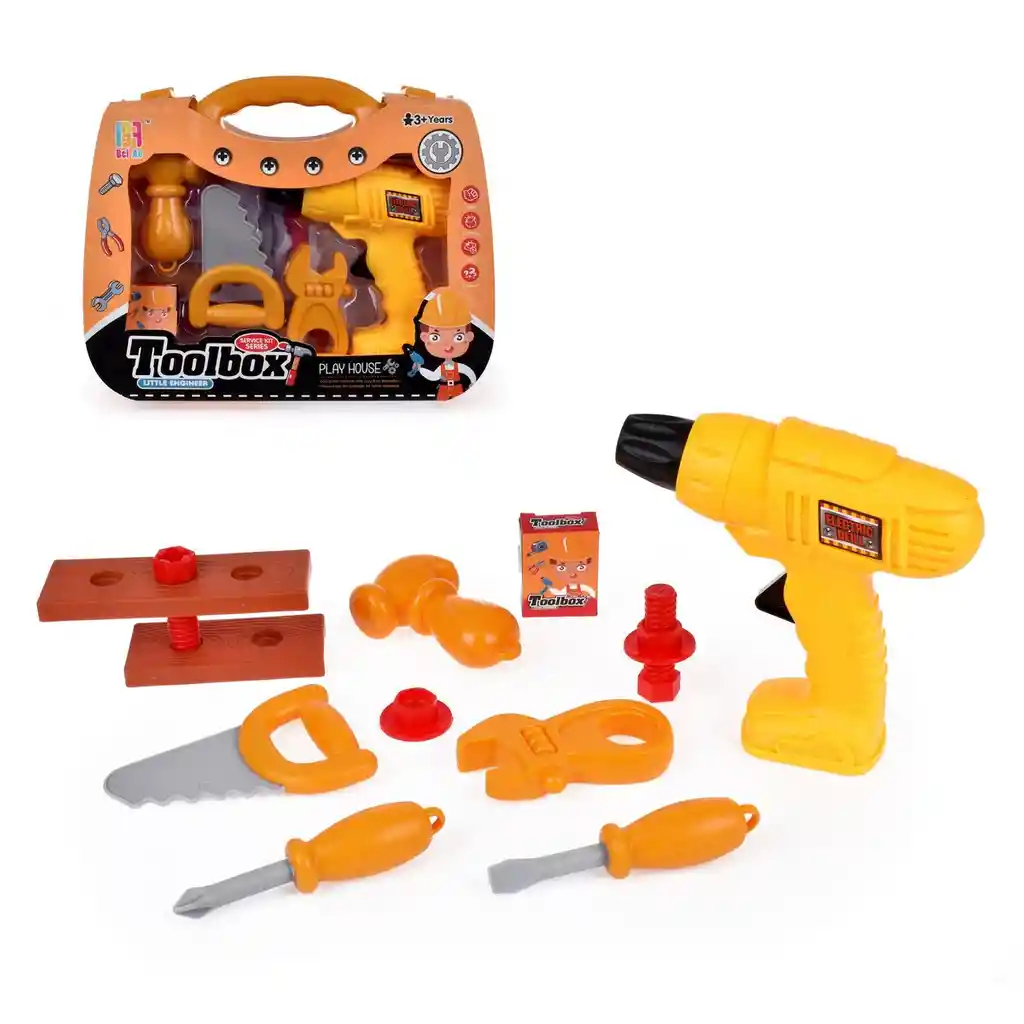 Kit De Herramientas De Contruccion Con Maleta