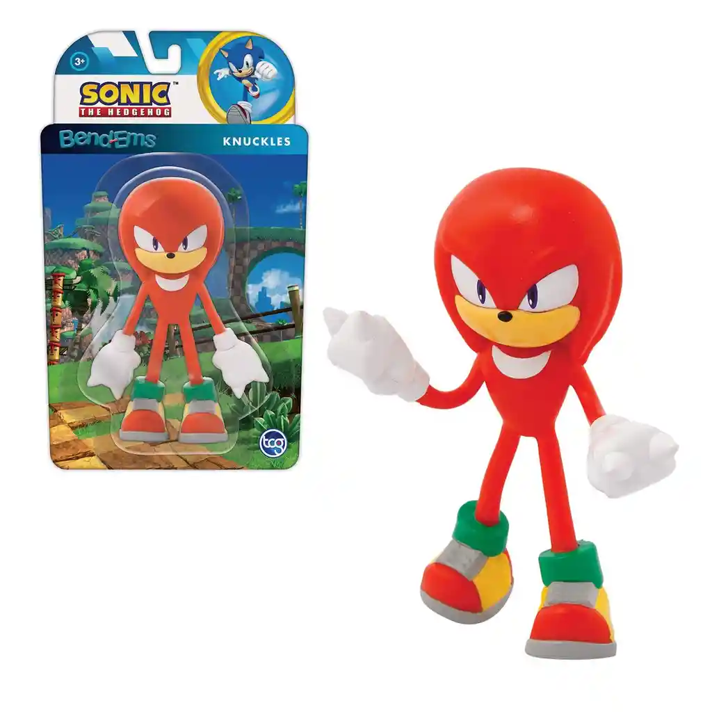 Figura 13 Cms De Goma Flexible Sonic - Knuckles