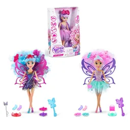 Muñeca Peinado Soñado De 27 Cms Con 5 Sorpresas Sparkle Girlz