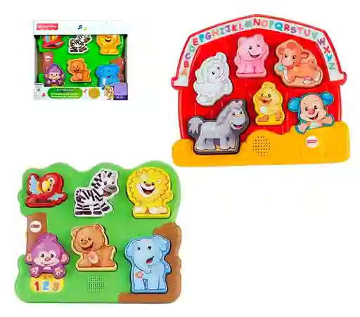 Rompecabezas De Animales Fisher Price