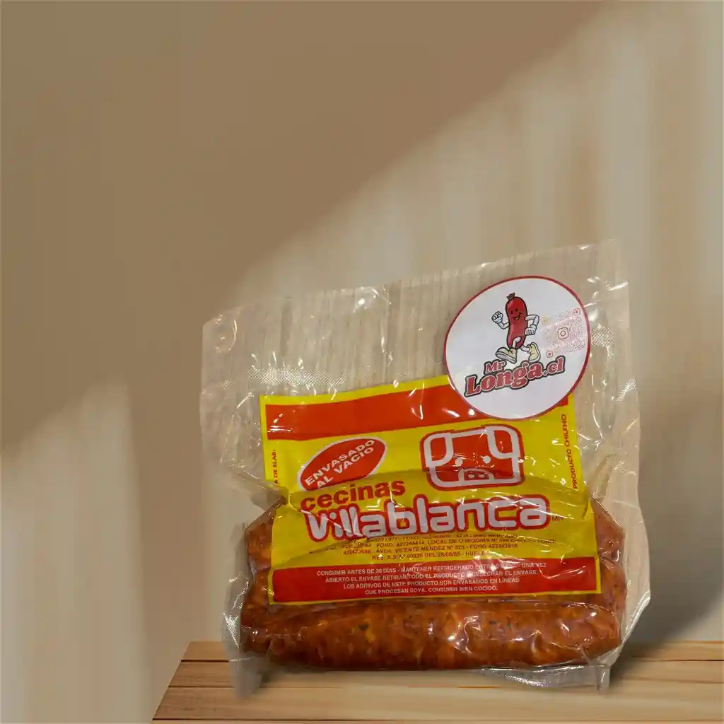 Longaniza Ahumada Villablanca 0.5kg