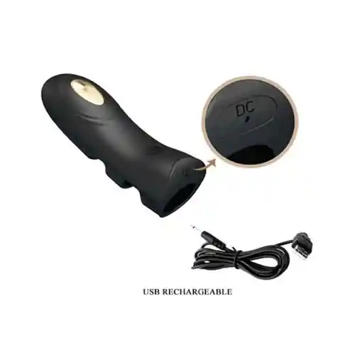 Vibrador Con Electro Pulsaciones Pegasus