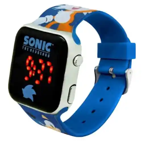 Sonic The Hedgehog Reloj Led