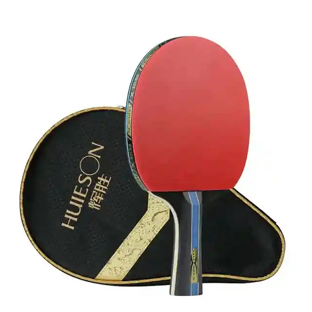 Paleta De Ping Pong 4 Estrellas Hueison Incluye Funda