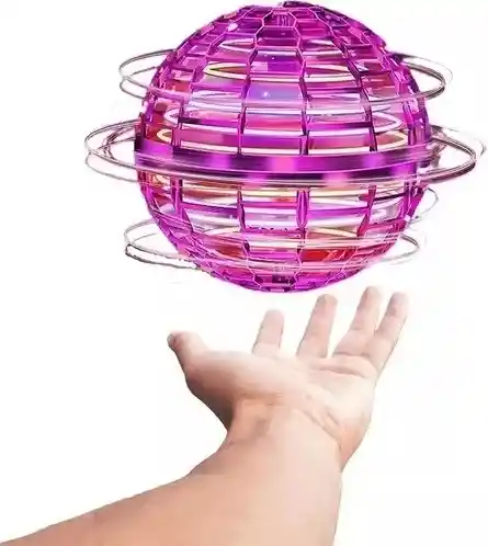 Pelota Voladora Esfera Luz Led Rgb Mini Drone Boomeran Rs