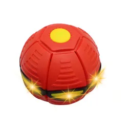 Pelota Plana Flat Ball Disco Plano Con Luz Led Juguete Niños R