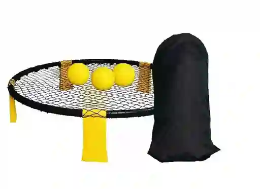 Spikeball Netball Juego Malla Con Rebote Y Pelotas