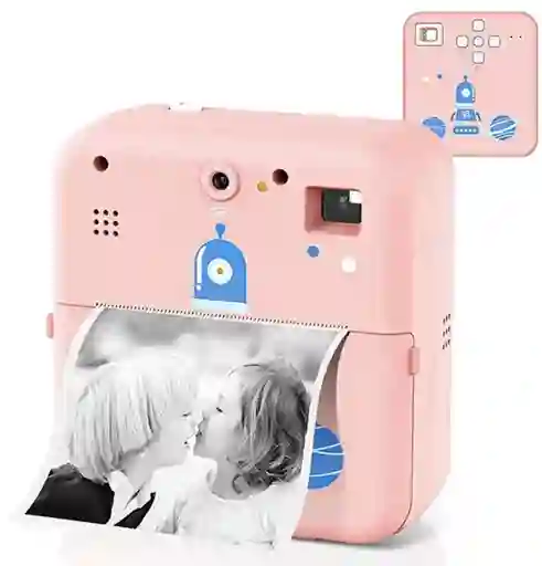 Cámara De Fotos Digital Para Niños Impresión Instantánea