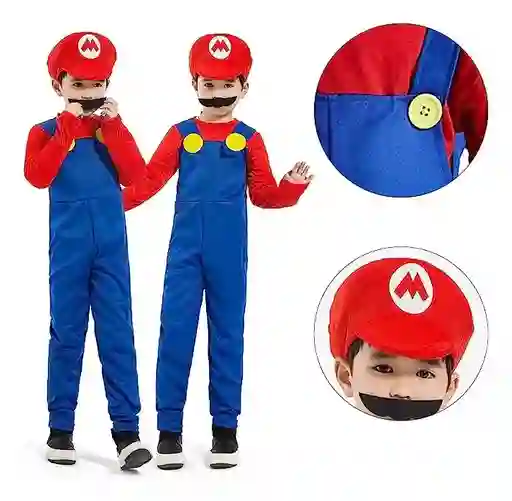 Disfraz Niño Super Mario Bross L