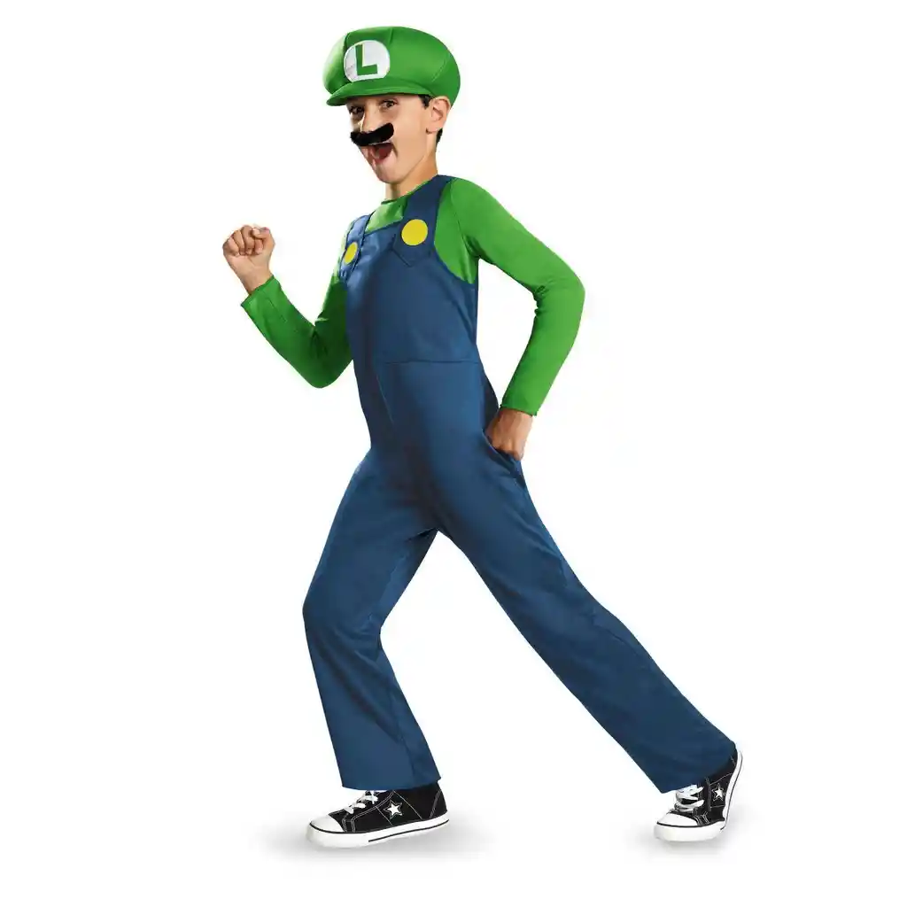 Disfraz Niño Super Mario Bross Luigi L