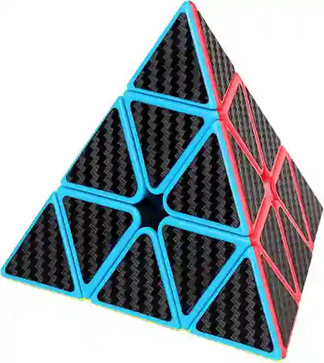 Cubo Magico Rubik Piramide 3x3 Colores Premiun Color De La Estructura Multi Color