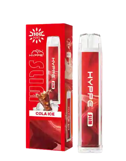 Vaporizador Desechable Hyppe Slim 1100 Puff - Cola Ice, 5%