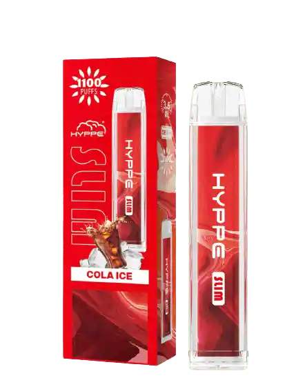 Vaporizador Desechable Hyppe Slim 1100 Puff - Cola Ice, 5%