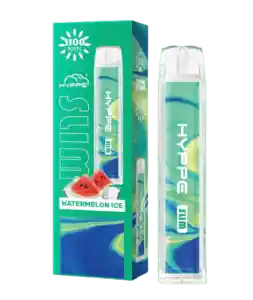 Vaporizador Desechable Hyppe Slim 1100 Puff - Watermelon Ice, 5%