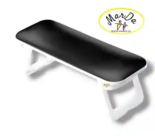 Posamanos Negro Portatil Almohadilla Para Manicure Pedicure Grande