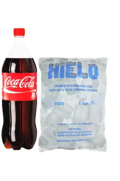 Promo Coca Cola 3lt + Hielo