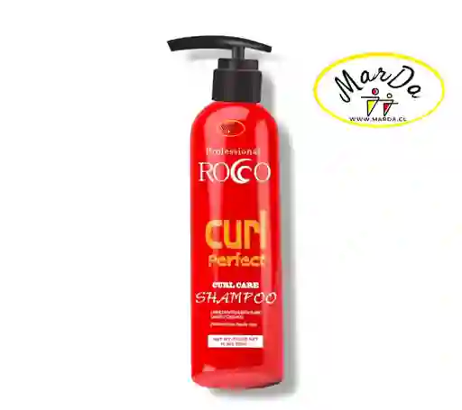 Shampoo Curl Perfect Para Cabello Crespo Rocco 500 Ml