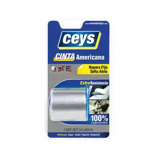 Cinta Americana De Ducto 50mm X 5mts