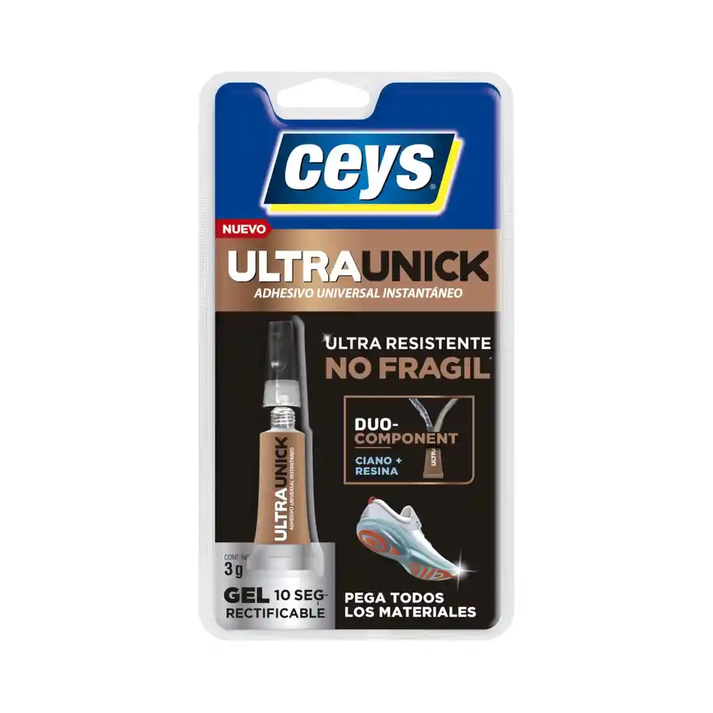 Adhesivo Instantaneo Ultraunick Gel 1gr