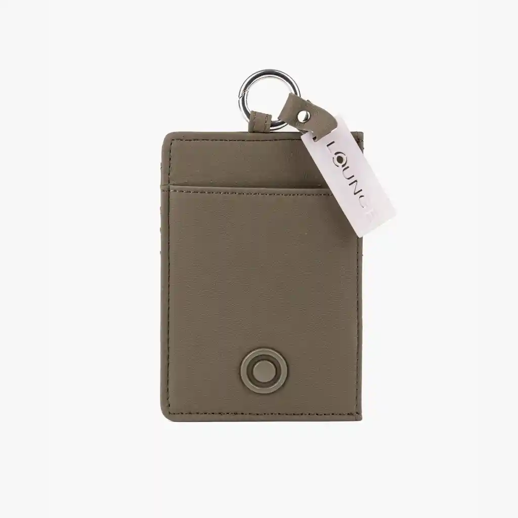 Tarjetero Mujer Llavero To Go Verde Musgo