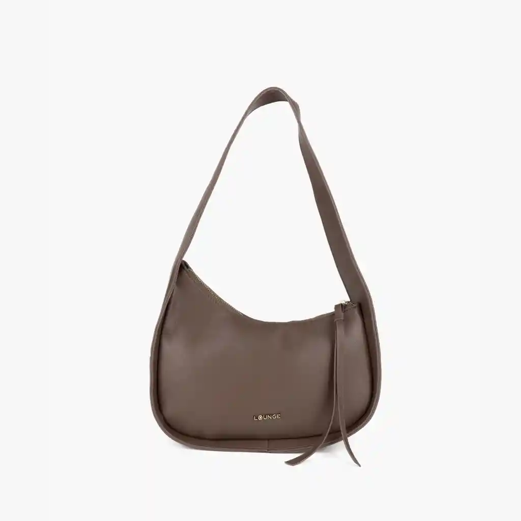 Cartera De Hombro Mujer Asimétrico Café