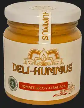 Hummus Con Tomate Seco Y Albahaca 250 Grs.