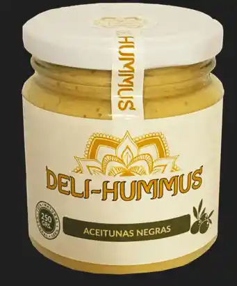 Hummus Con Aceitunas Negras 250 Grs.