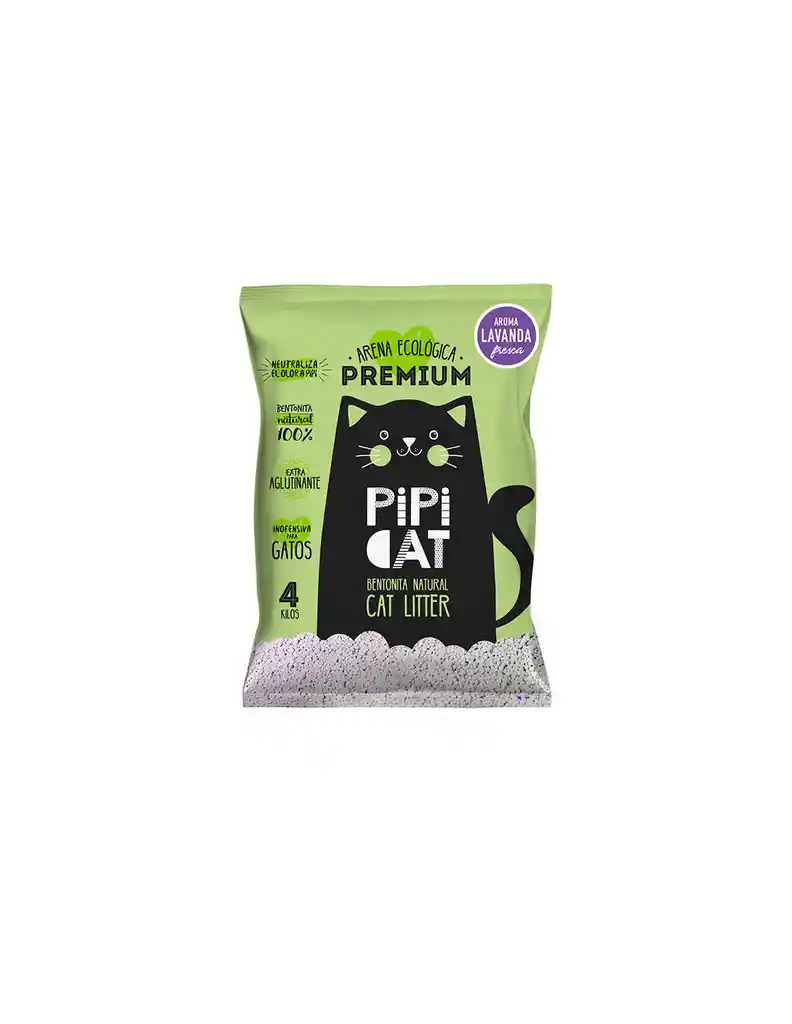 Pipicat Arena Sanitaria Para Gatos Aroma Lavanda 4 K