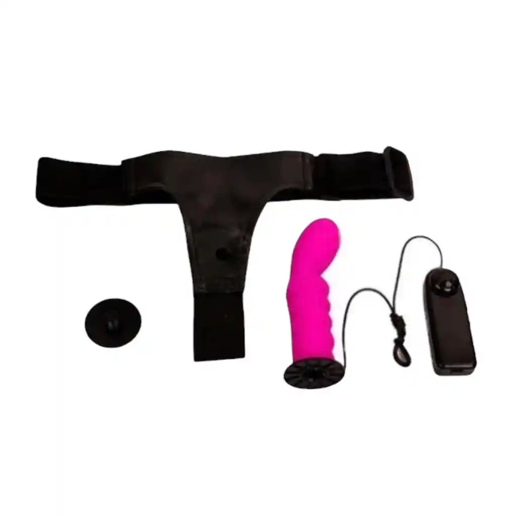 Arnés Con Dildo Vibrador Ultra