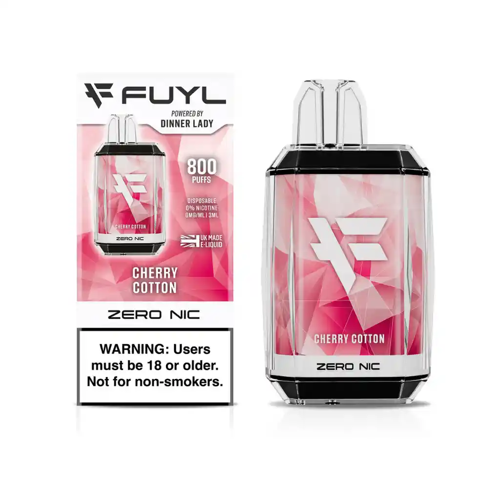 Vape Fuyl 800 Puff Cherry Cotton Candy