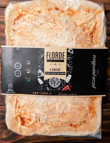 Pizza Parrilla 4 Quesos