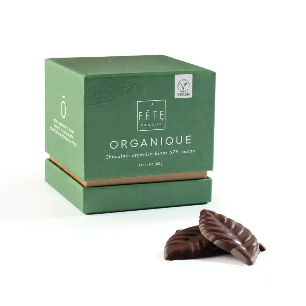 Chocolate Orgánico Bitter 57% Cacao 160 G