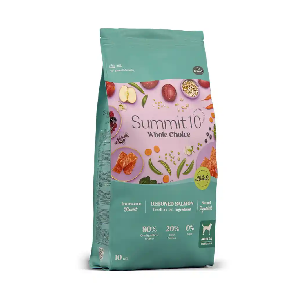 Summit 10 Canino Adulto Mediano Salmon 2kg