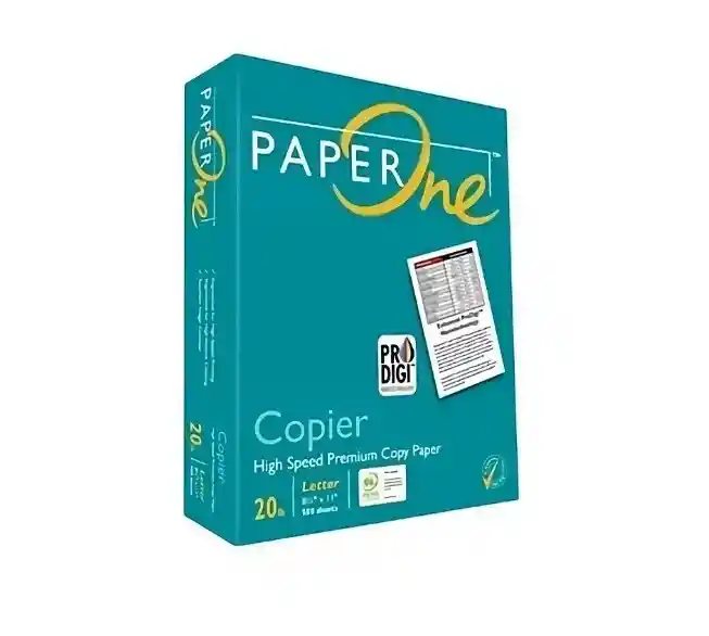 Resma Paper One Tamaño Carta 500 Hojas