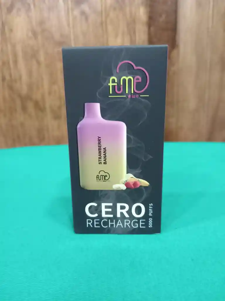 Vaporizador Fume Cero Frutilla Platano 5000 Puff