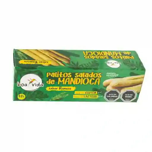 Palito Salado De Mandioca Con Romero 40 G Boa Vida