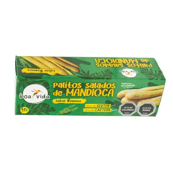 Palito Salado De Mandioca Con Romero 40 G Boa Vida