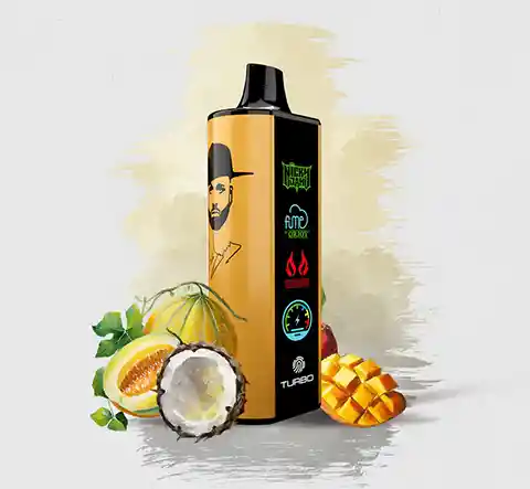 Vape Fume Nicky Jam 15.000 Puff 0% Nic Summer Amante (mango, Melon, Coconut)