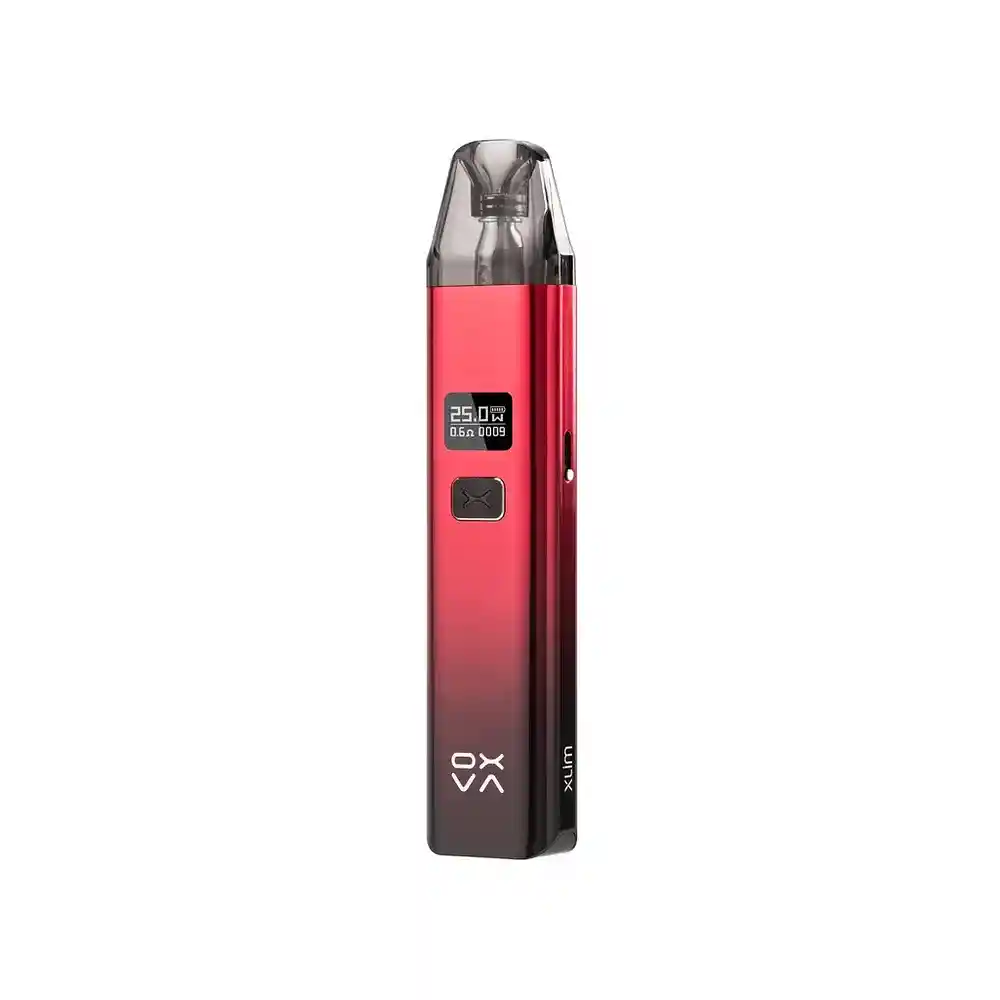 Oxva Xlim V2 Pod Kit Shiny Black Red