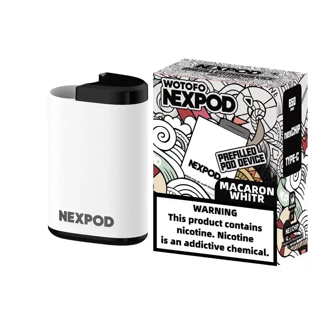 Vaper Nexpod Device Battery Color Macaron White (sin Pod)