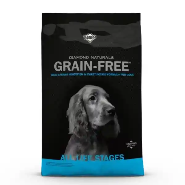 Naturals Diamond Canino Grain-free Todas Las Etapas De Vida Pescado Blanco 2kg