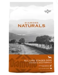 Naturals Diamond Canino Adulto Todas Las Etapas De Vida Pollo Y Arroz 2kg