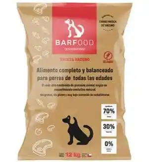 Barfood Canino Vacuno Para Razas Medianas Y Grandes