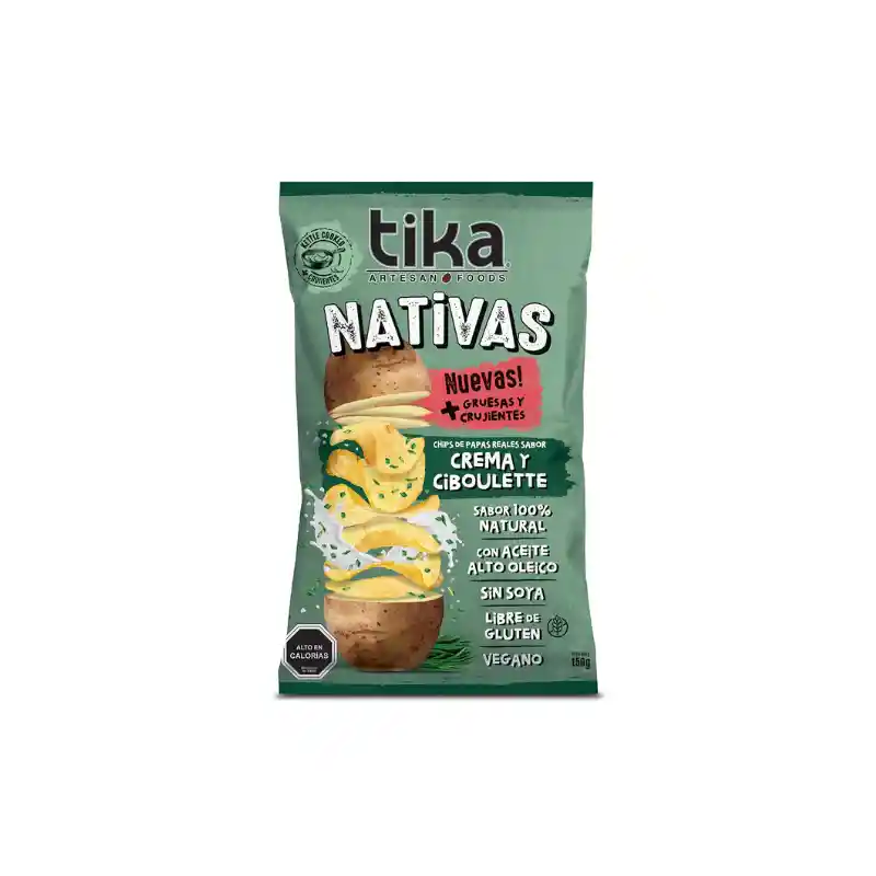 Papas Fritas Tika Nativas Crema Y Ciboulette